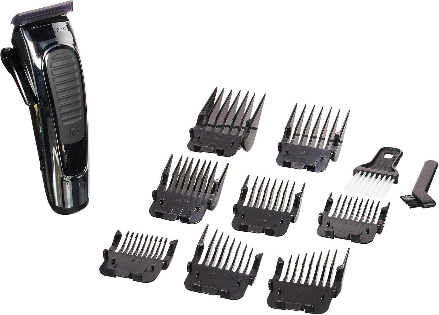 Remington Tondeuse Stylist Classic Edition (8 Opzetkammen, Snoer / Snoerloos, 30 Minuten Gebruikstijd, Oplaadindicator, Opbergkoffer, Inclusief Kapmantel, Schaar, Kam, Nekborstel) HC450