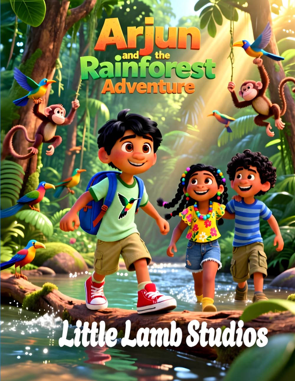 Arjun and the Rainforest Adventure: A Heartwarming Story of Courage for Children Ages 3–10 | Joshua 1:9 | Guyana Edition
