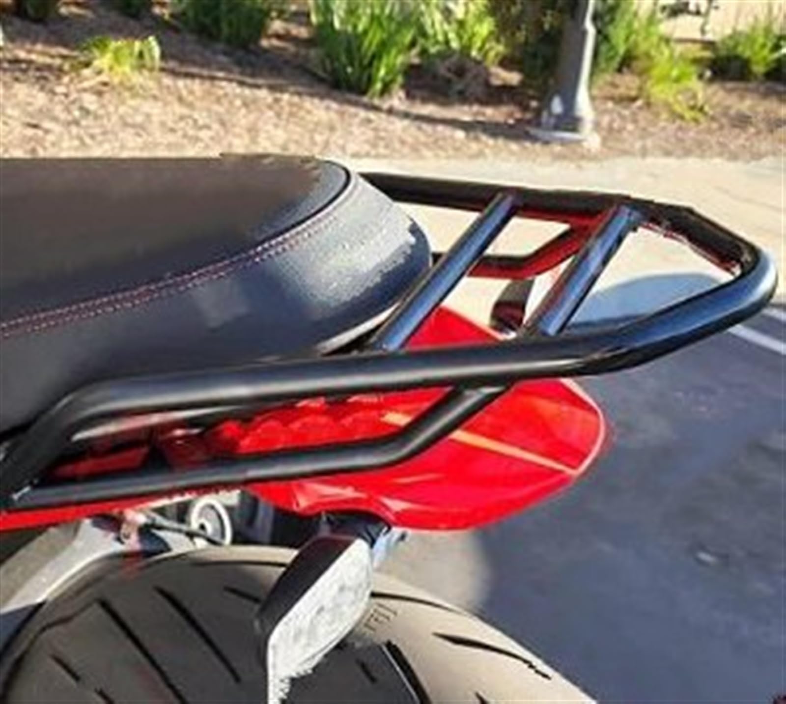 Durable y resistente Portaequipajes Trasero Para Motocicleta, Estante Para DUCATI SCRAMBLER 400 SIXTY2 2016-2022(Negro)
