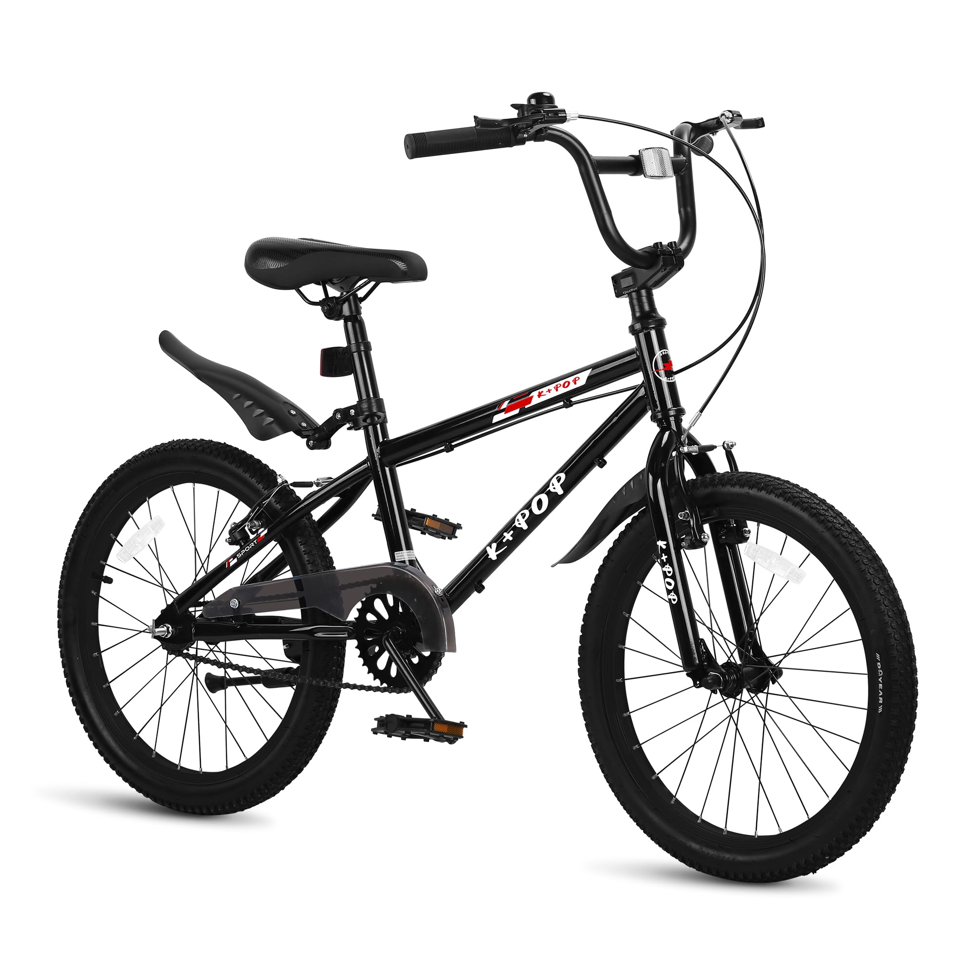 Freestyle BMX Bikes, 20/26 inch Kids Mountain Bike, Steel Frame/Adjustable Ergonomic, Single Speed Bicycles for Boys, Outdoor Cycling Bike Road Bicycle Mountain Bike, Multiple Colors