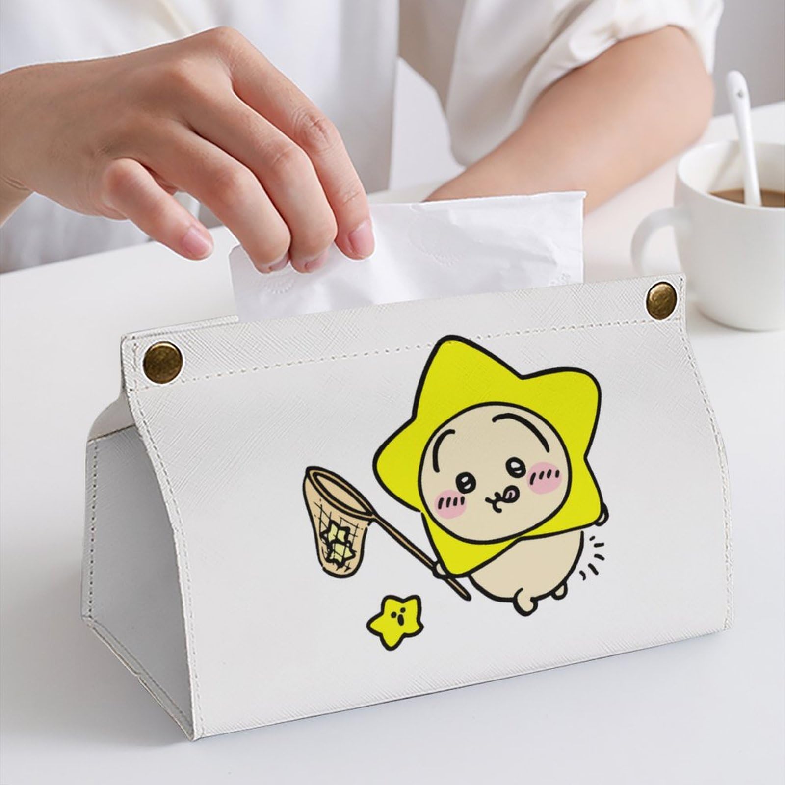 Amazon｜ティッシュケース ちいかわ- PUレザー ティッシュカバー