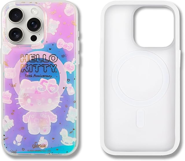 Sonix x Sanrio Case for iPhone 15 Pro Max | Compatible with MagSafe | 10ft Drop Tested | Hello Kitty 50th Anniversary