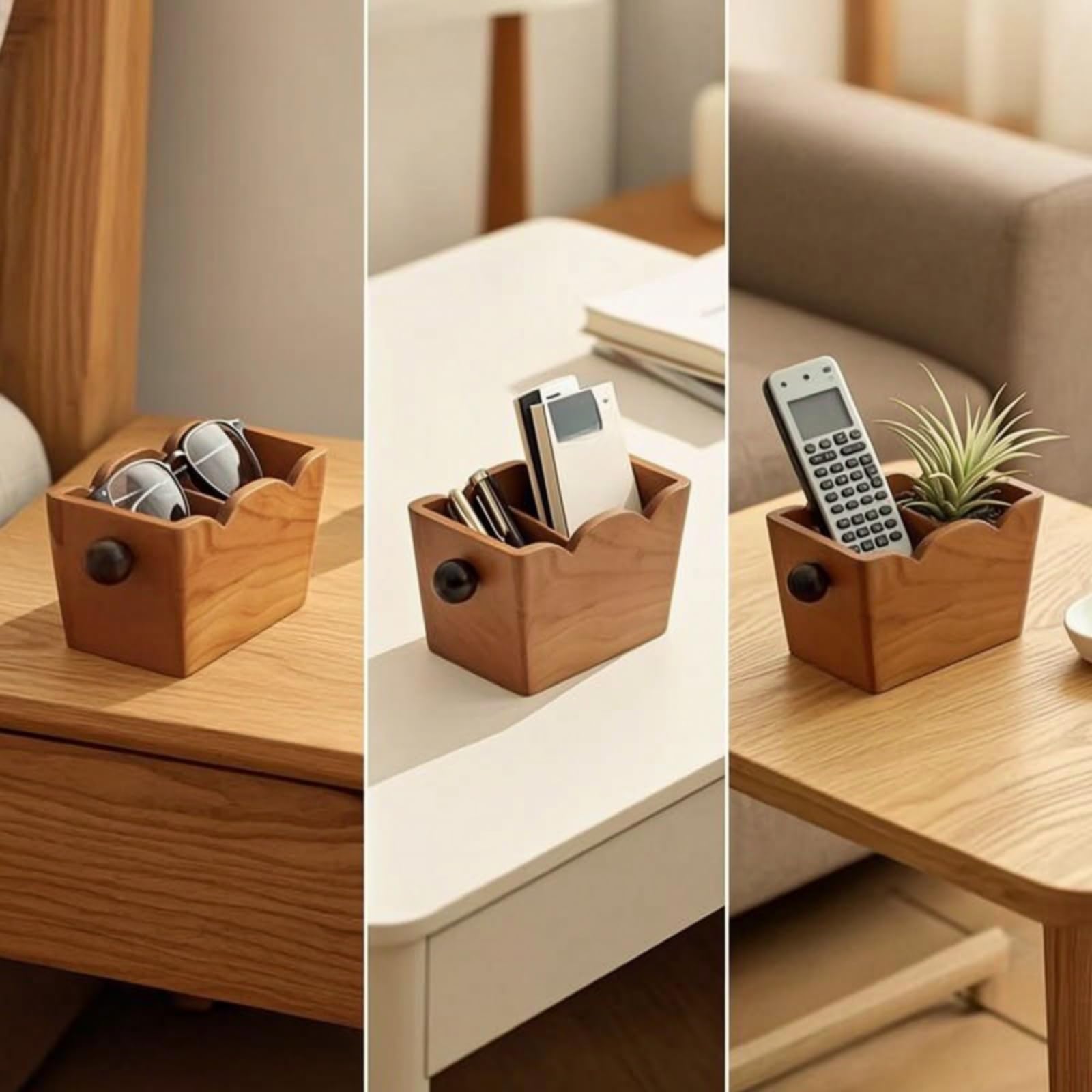 Caja con Compartimentos Multifuncional Organizador s a Distancia Ahorra Espacio para Escritorio, style to 1