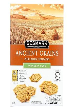 Sesmark Cracker Ancnt Grn Prmsn Hrb 3.5oz