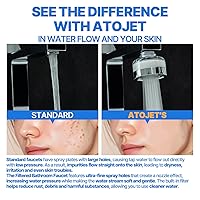 Vista 5 de Filtro limpiador para grifo de lavabo inspirado en la cultura de belleza de Corea, filtros de carbono puro para agua de baño y cocina