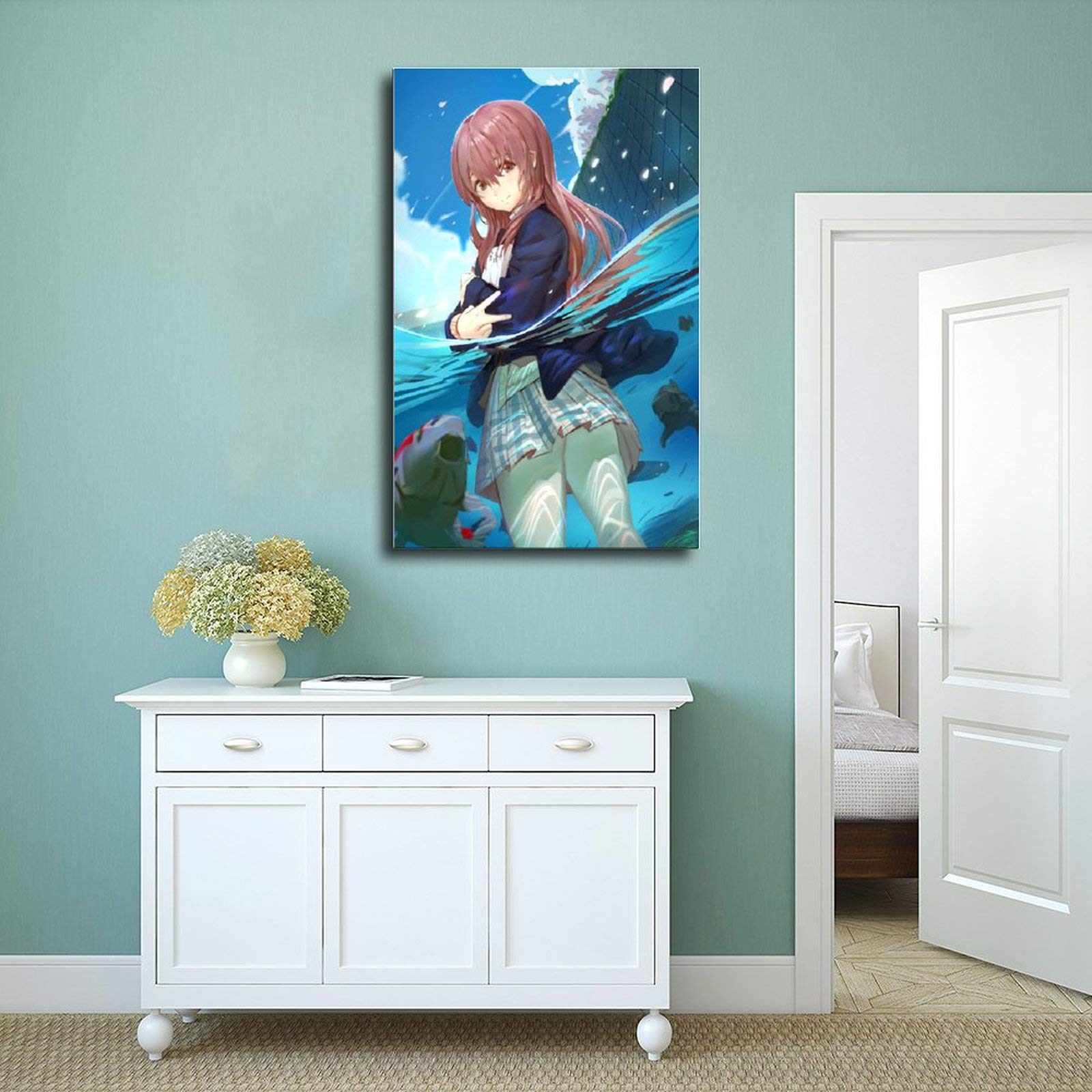 ASDGHIAWEUWQ Poster A SILENT VOICE - Art moderne et rétro - Esthétique