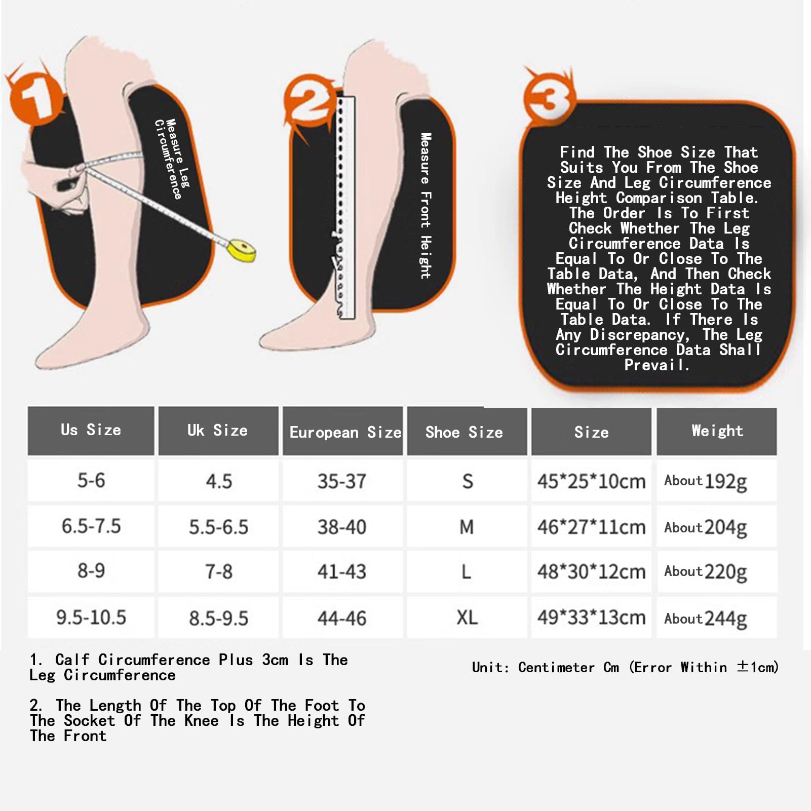 Polainas for piernas, completamente envueltas con cremalleras aislantes de agua Polainas for exteriores Protección for las piernas en bicicleta, adecuadas for escalar, esquiar, andar en bicicleta y ca