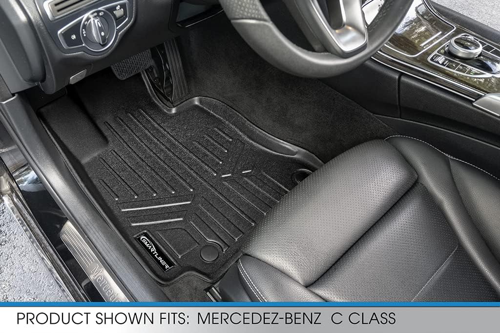 MAXLINER Floor Mats 1st Row Liner Set for 2017-2023 Mercedes-Benz AMG C 43
