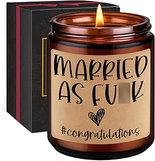 GSPY Wedding Candles, Wedding Gifts, Honeymoon Gifts, Wedding Gifts for Couple, Wedding Gifts for Newlyweds - Wedding Gift, Newlywed Gifts for Couples, Funny Wedding Gifts for Bride & Groom