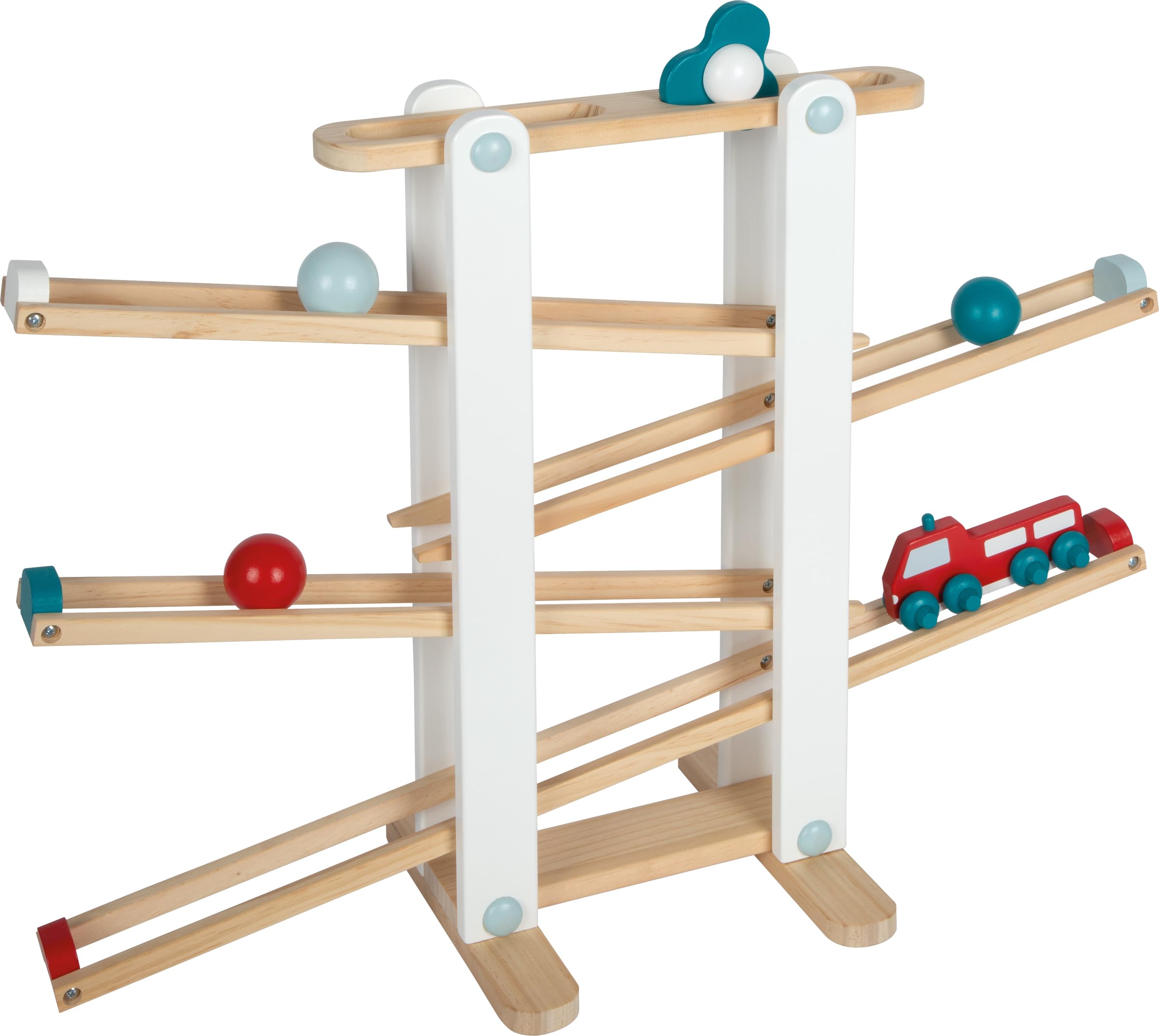 Small Foot Circuit de Billes en Bois, Jouet de motricité XL, pour Enfants à partir de 18 Mois, 12549