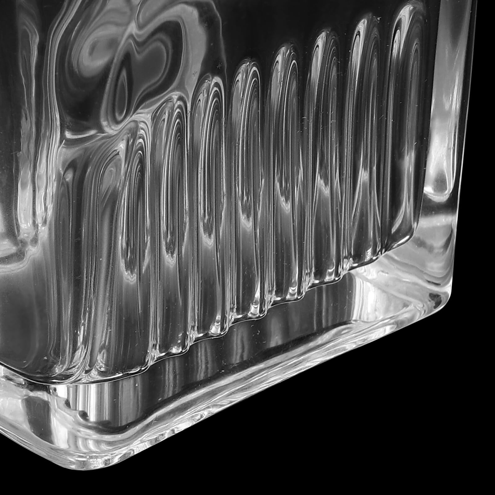 Färbeglas Leicht zu Reinigen Hochtransparentes Glas mit Deckel für 9 Objektträger Integrierter Halter für Labore und Wissenschaftliche Anwendungen