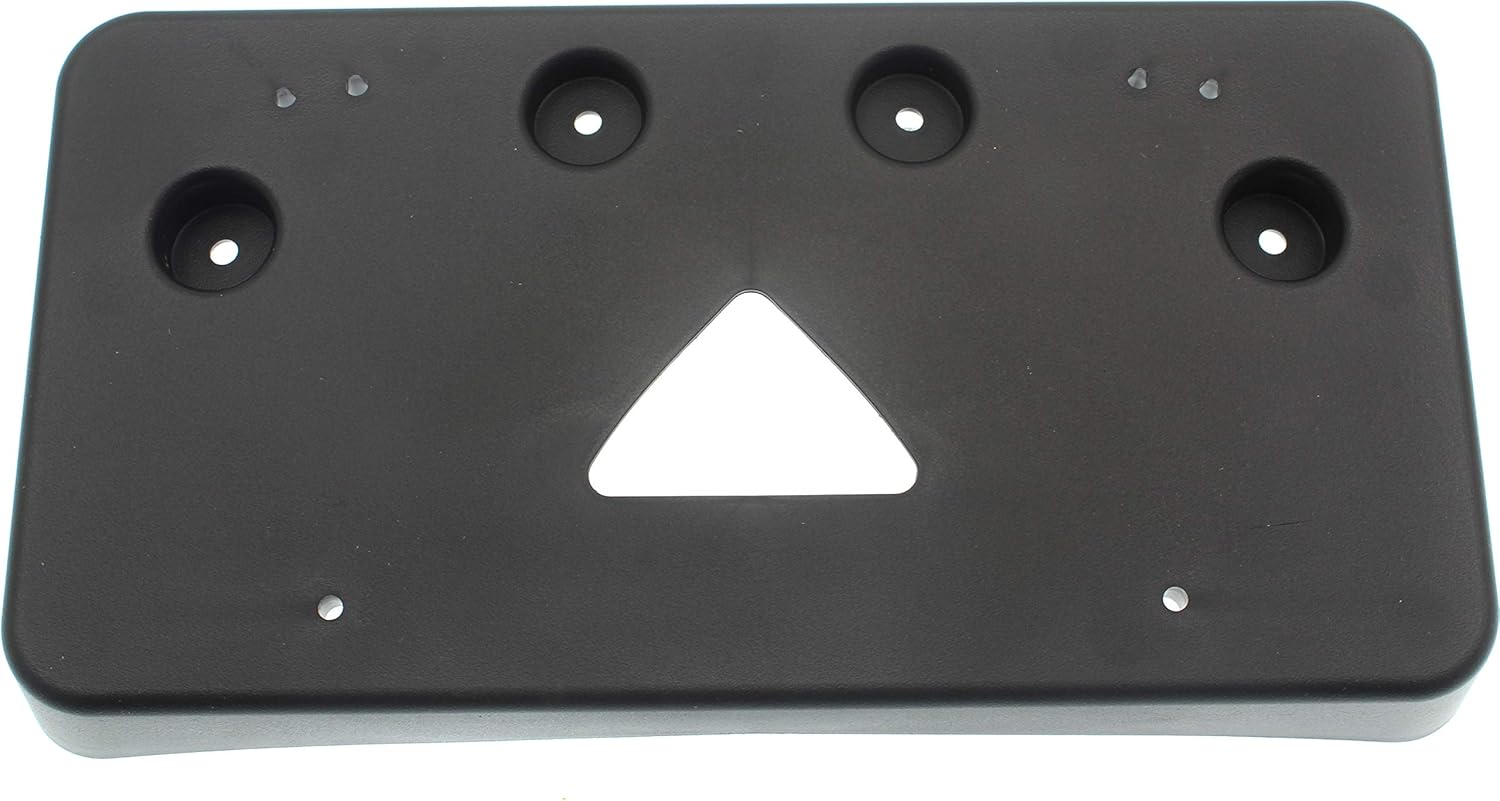 Evan Fischer Front License Plate Bracket Compatible with 2017-2023 Cadillac XT5, Base Luxury Platinum Premium Luxury Models GM1068186