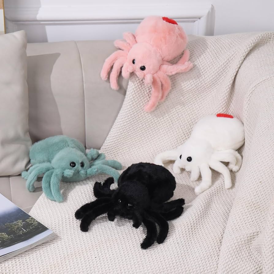 ジーニー　ハロウィン　ぬいぐるみ　くも　クモ Amazon.co.jp: XItbyja キッズ クモ ぬいぐるみ ぬいぐるみ