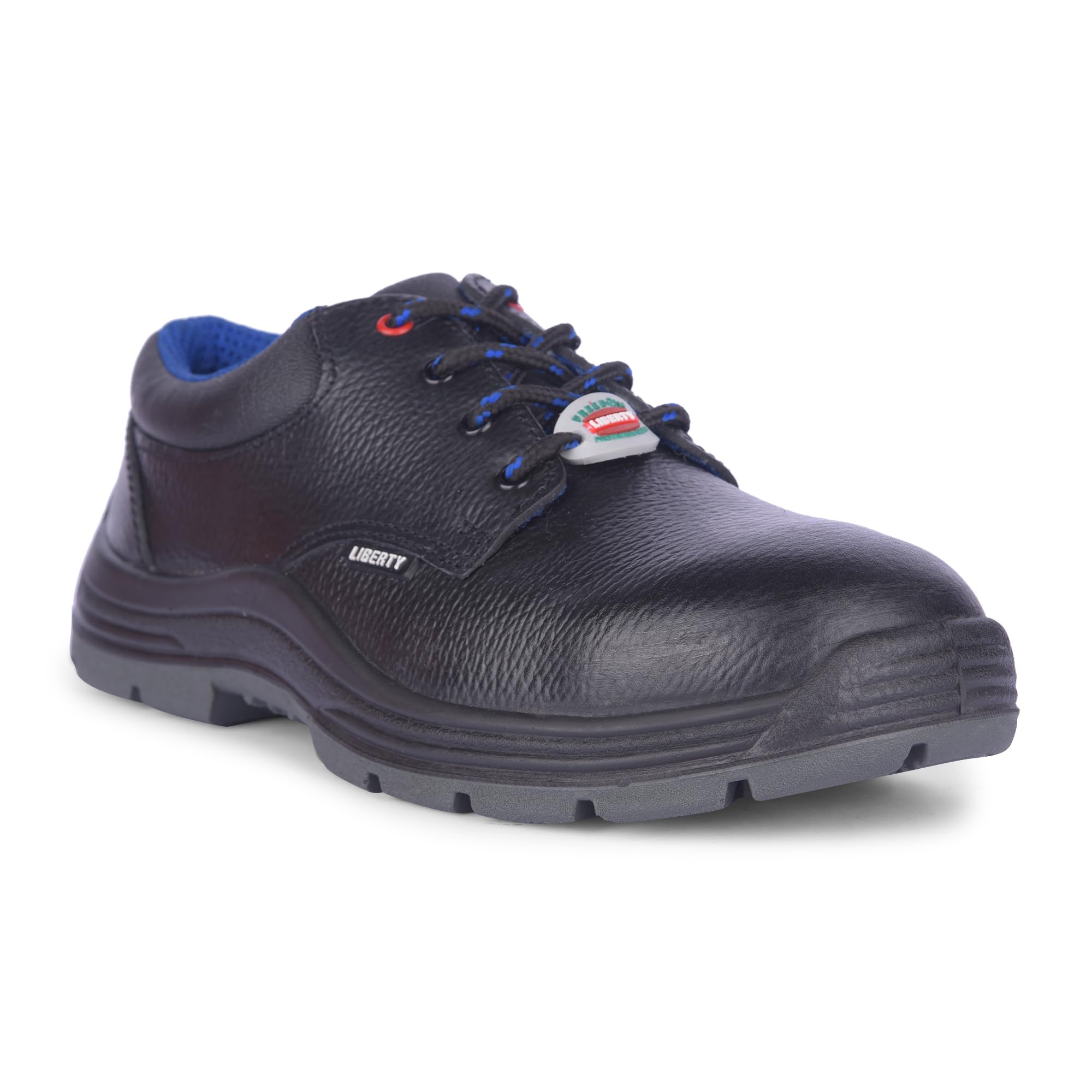 Liberty Freedom Surksha2Sj Mens Black Derby Safety Shoes Daily Use, Long Durability, 8 UK Safety Shoes for Men | Industrial Safety Shoes for Men | Safety Shoes for Men Stylish (B0CY8LSSLR) Amazon Price History, Amazon Price Tracker
