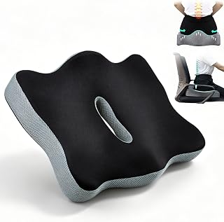 Sitzkissen Orthopädisch - Memory Foam Kissen ergonomisch mit Loch Form