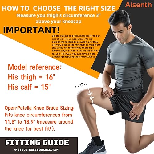 Miniatura 4 de Rodilleras para hombres y mujeres, soporte de almohadilla gruesa de alta calidad para dolor de rodilla, artritis ACL MCL dolor y desgarro de