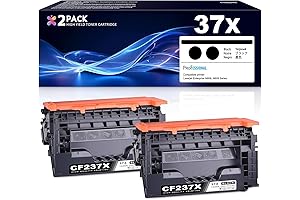 HP 37A Toner, 2x Black (CF237A) for M608, M609, MFP M631 Series