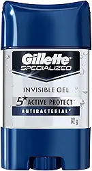 Gillette Desodorante Gel Antitranspirante Antibacterial 82G