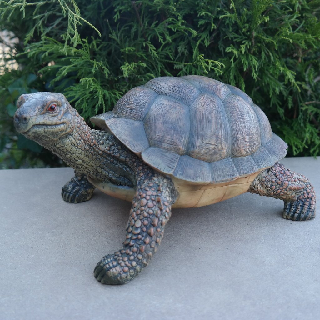 FDSt Dekofigur Schildkröte Tierfigur Gartenfigur wetterfest