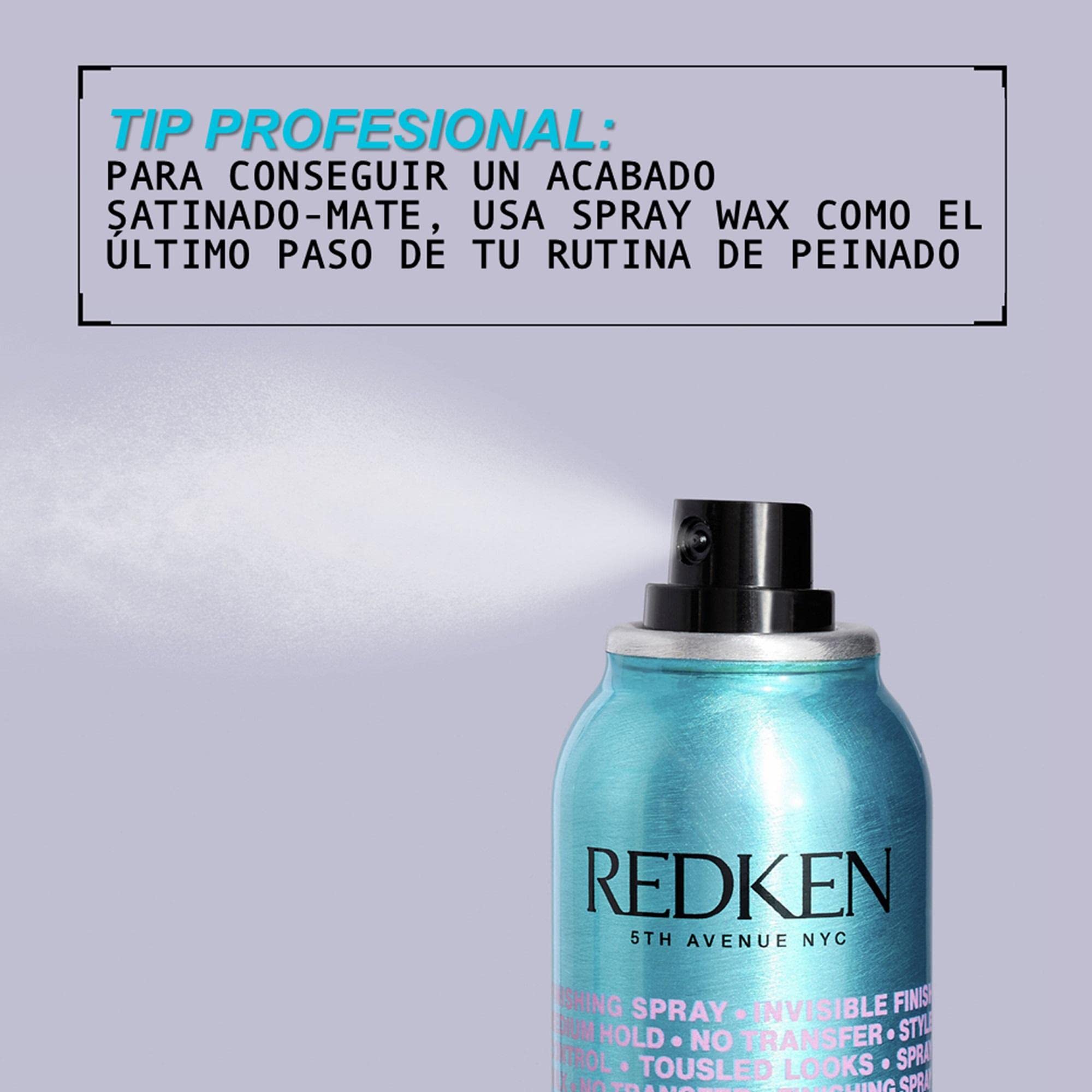 Redken Cera Spray, Texture e Definizione per il tuo Styling, Finish Satinato, Per Tutti i Tipi di Capelli, Formula Vegana, Spray Wax, 150 ml
