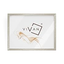 VIVAN Riquadro Cornice, Grigio (Argento), A3