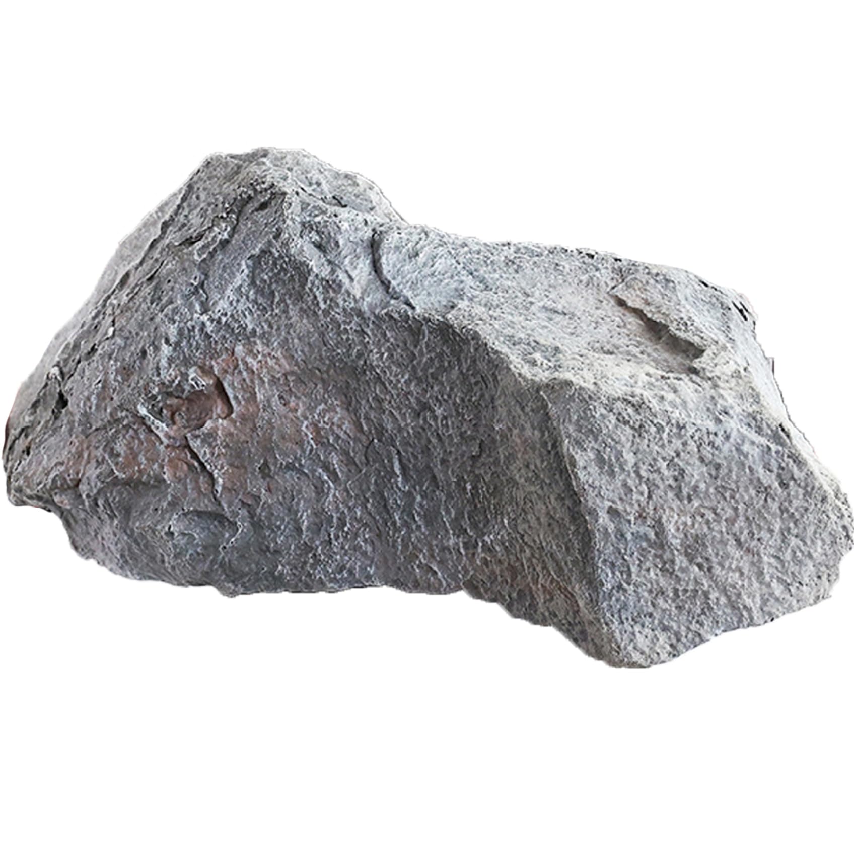 NASSMOSSE Rock Realistic Landscape Rocks 20.5x11.8x10.6in Artificial Rocks for Landscaping Low Maintenance PU & Foam Well Covers for Yard Garden Decor, Rainforest Type