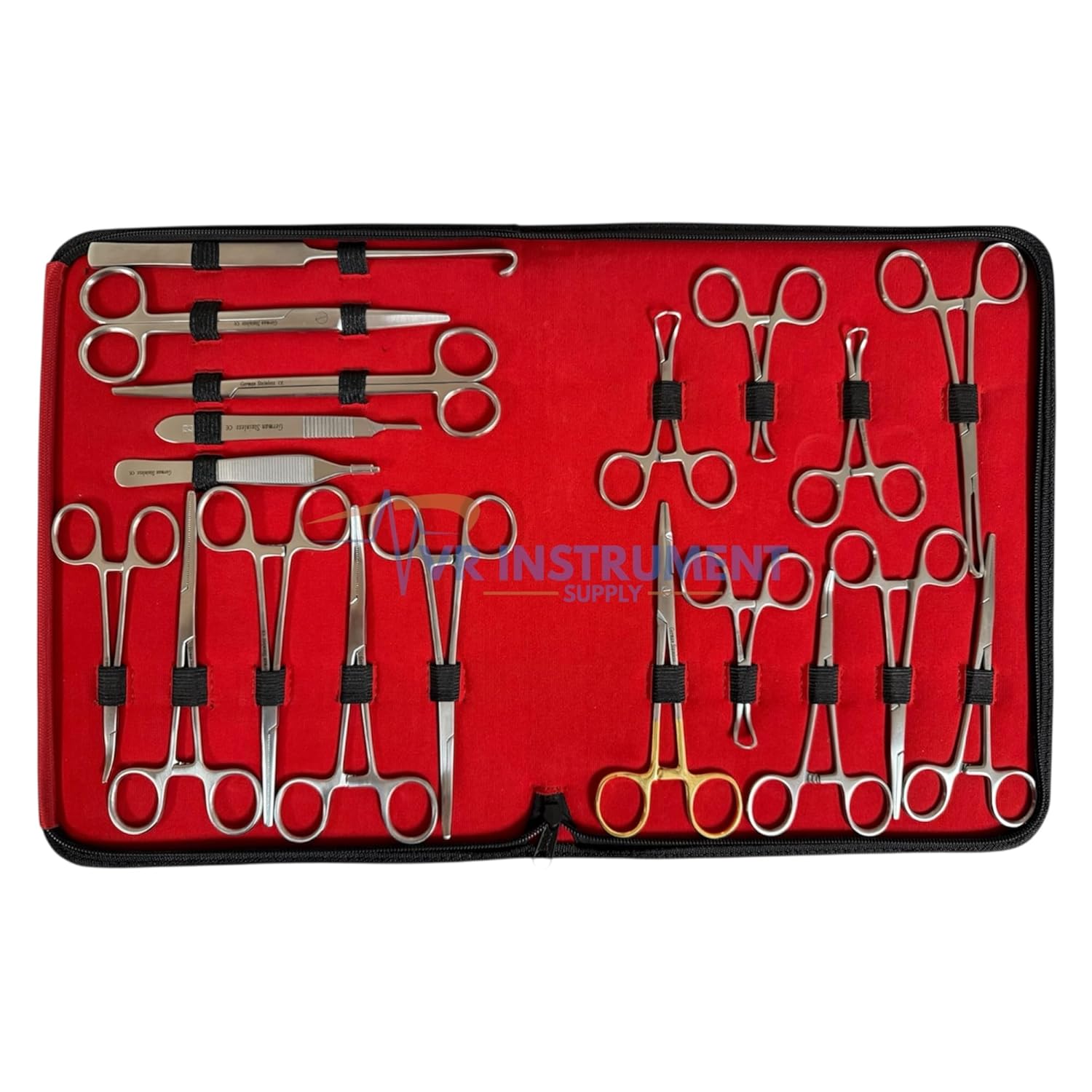 Canine Spay Pack with Bag Veterinary Instrument German Stainless CE