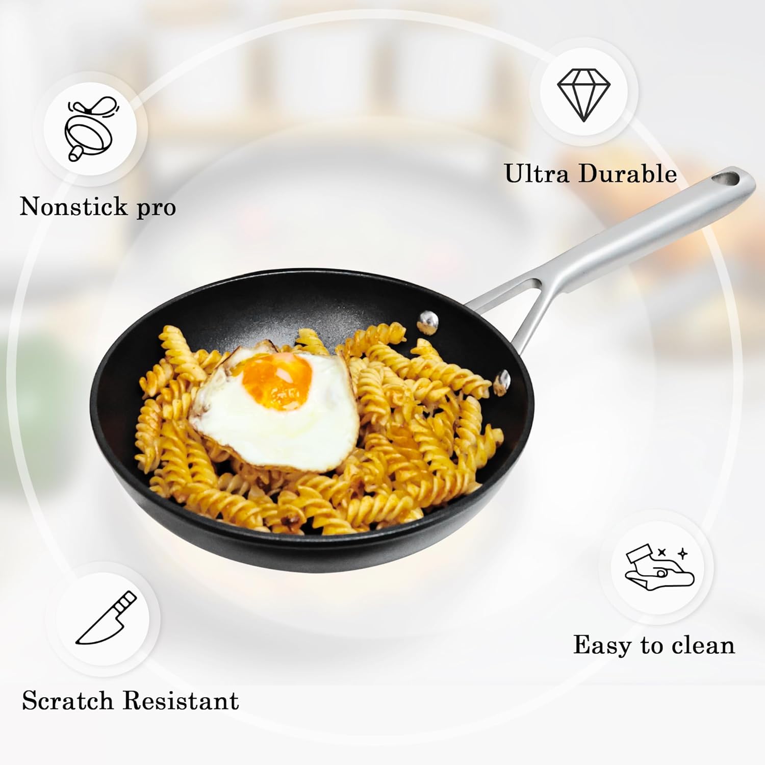 Nonstick Pan for Easy Cooking and Cleaning