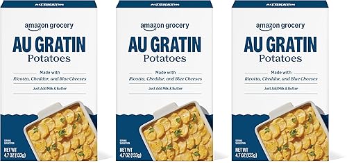 Amazon Grocery, Au Gratin Potatoes, 4.7 Oz (Previously Amazon Fresh,