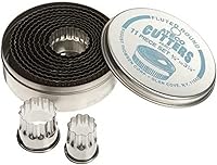 Vista 8 de Ateco juego de cortadores cuadrados de doble cara (6 unidades)