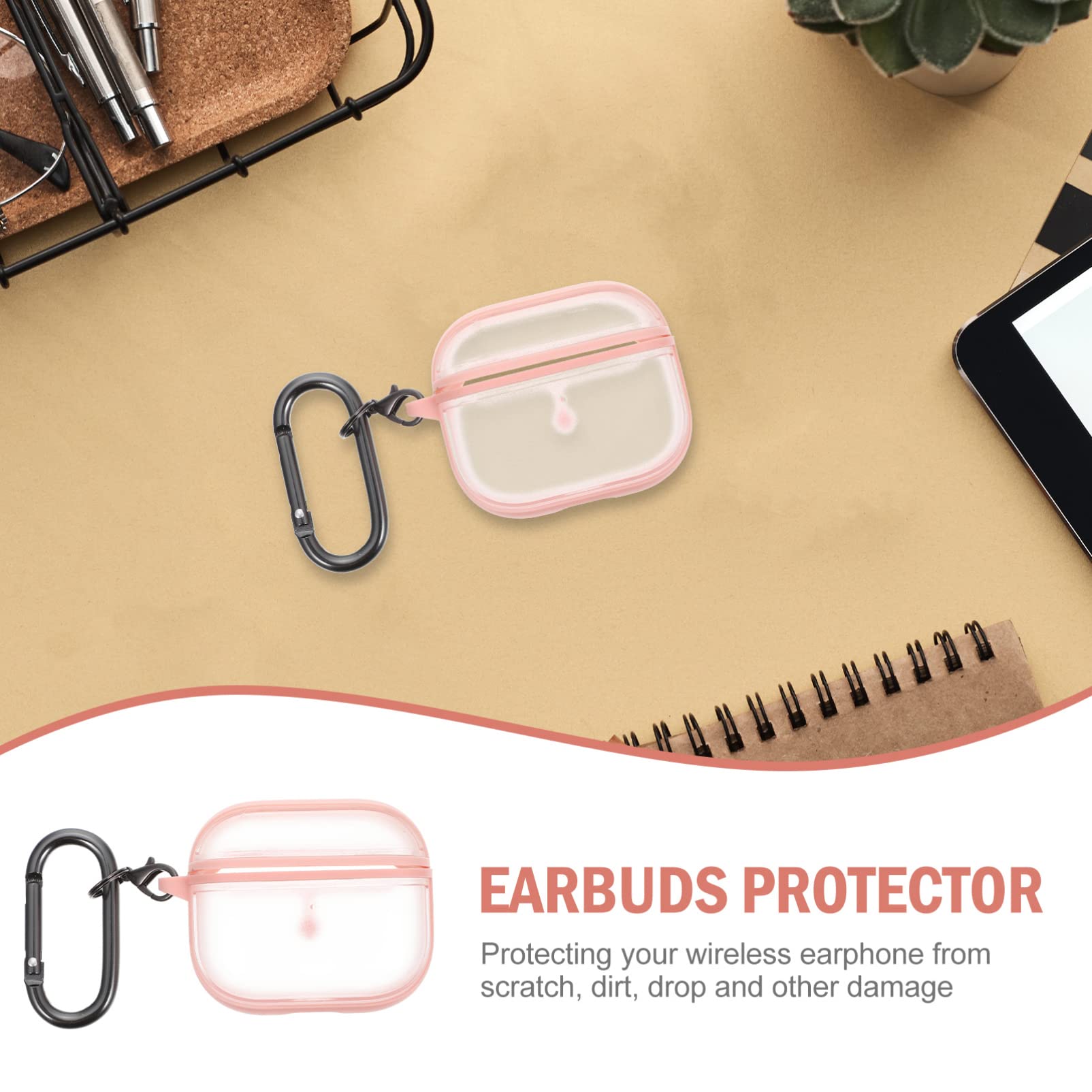 DOITOOL 5 Juegos De Fundas Protectoras De TPU para Auriculares (2021) Diseño Moderno Y Resistente Material Resistente Al Desgaste.