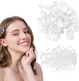 Tooth Repair kit for Filling The Missing Broken Tooth and Gaps-Moldable Fake Teeth and Thermal Beads Replacement Kit-White-B6