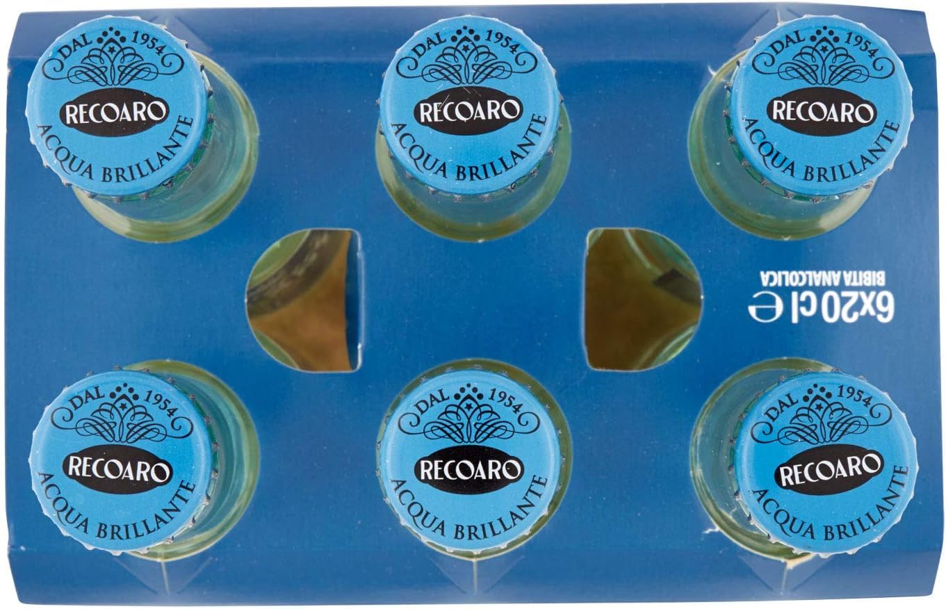 Italian Gourmet anPellegrino Italian Gourmet Acqua Brillante Aperitivo | Bevanda analcolica frizzante dal gusto agrumato; spritziger Drink für, Gesamtnettogewicht 9,6 L + Kostenlos Polpa 400g