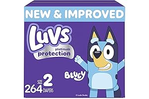 LUVS Ultra Leakguards Disposable Diapers Size 2: 264 Count
