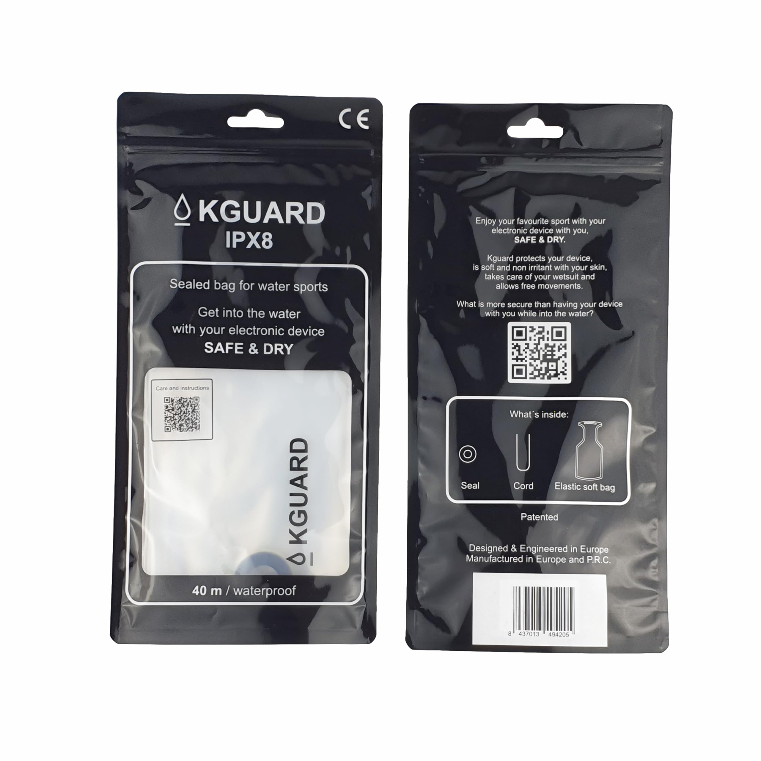 KGUARD XL Bolsa Estanca IPX8 para Smartphone y Llaves. Deportes Acuáticos | Deportes Acuáticos