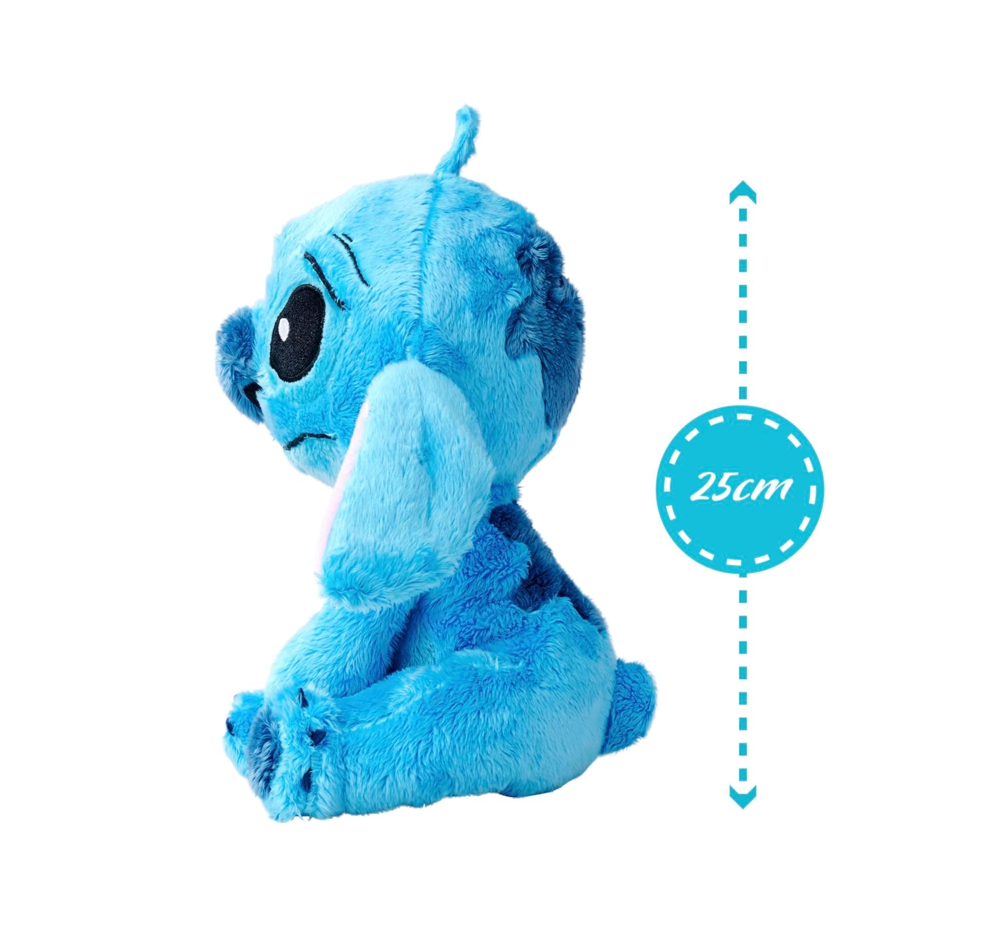 Simba - Peluche Stitch 25 cm de Lilo & Stitch, Licencia Oficial Disney, Auténtico, para Todas Las Edades (6315876953)