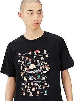 【新品】Man World Tシャツロゴ&肖像Ver. セット Amazon | [クレヨンシンチャン] Tシャツ しんちゃん 相関図 みさえ