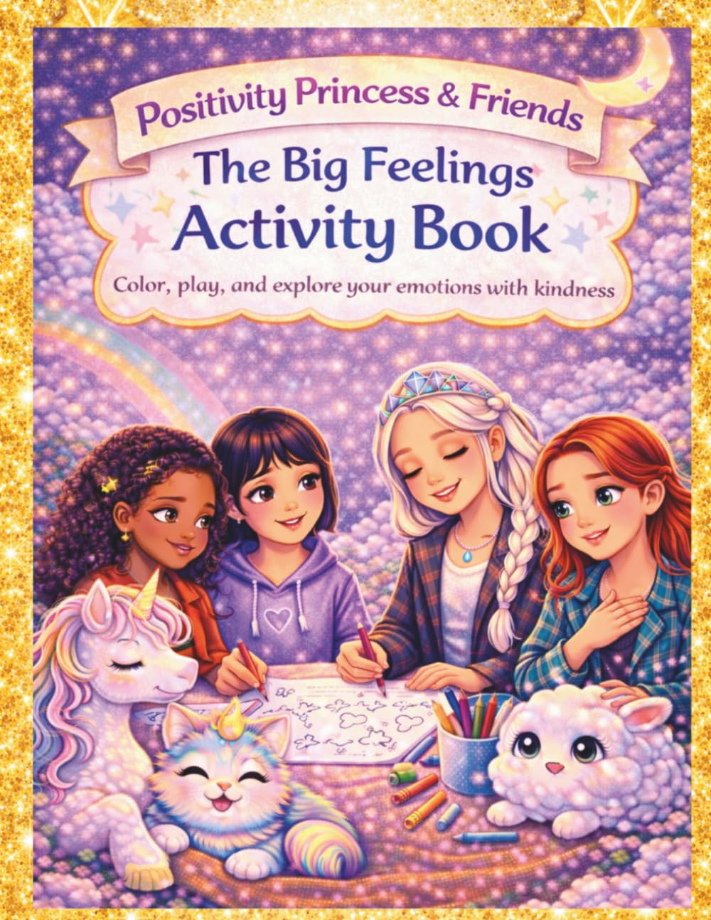 Positivity Princess & Friends: The Big Feelings Activity Book (The Positivity Kingdom)