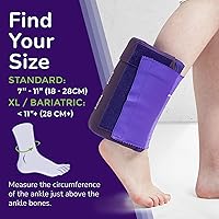 Vista 7 de Ulcer Solutions Protector de talón, protectores de talón para úlceras por presión, ligeros y transpirables, protectores de talón elevados para una