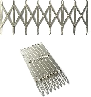 Aluminum Expanding Sewing Gauge Button Guide Spacing Device for Buttons, Pleats & Crafts