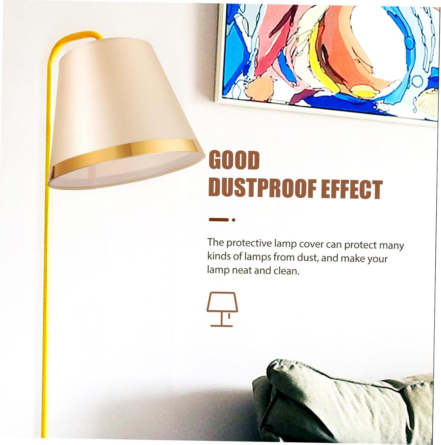 Fashionable Cloth Lampshade Classic Light Shade Practical Lamp Lamp Shade for Home Decor
