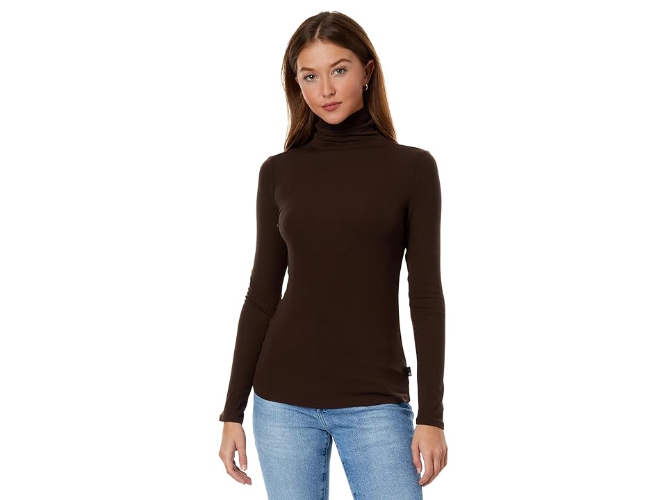 AG Jeans Chels T-Shirt (Bitter Chocolate) Women's Clothing INTERNATIONAL SHIPPING