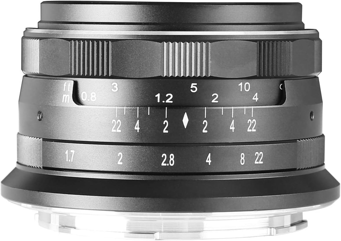 Frее Shірріng оƒƒеr Meike 35mm F1.7 Large Aperture Manual Focus APS-C Lens Compatible with Nikon Z Mount Cameras Z50, Z5, Z6, Z7 Under APS-C Mode