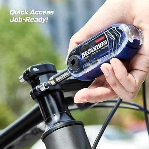 Miniatura 2 de Juego de 30 puntas de destornillador de impacto, puntas magnéticas de acero S2 con caja de almacenamiento arcoíris (rojo, verde, amarillo)