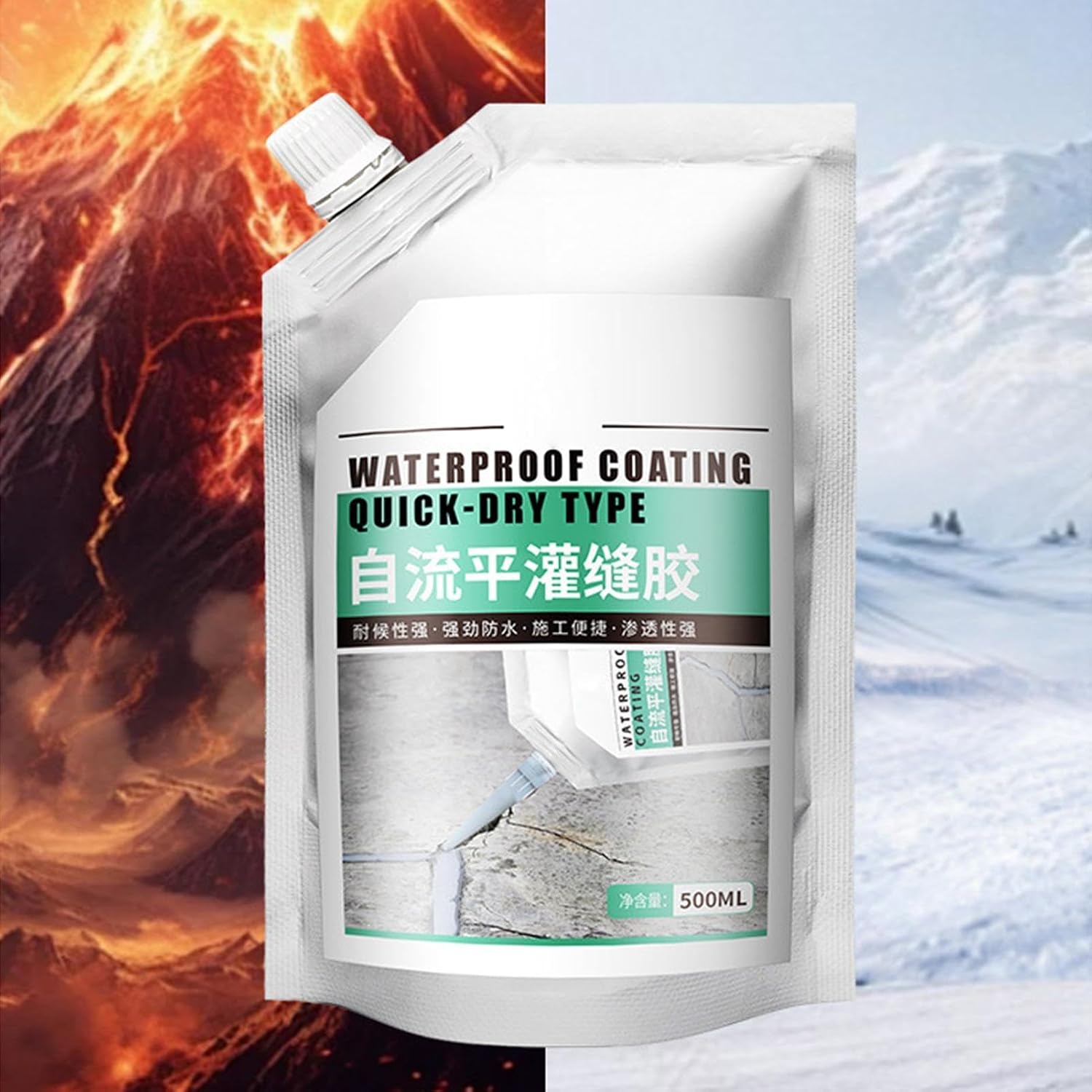 Concrete Crack Filler Quick-Drying High-Strength Wear-Resistant