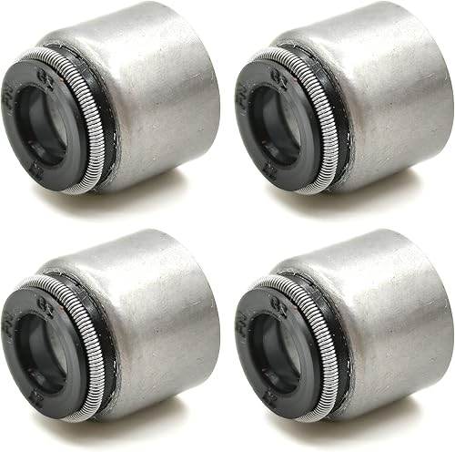 Miniatura 5 de 690968 Sello de válvula de admisión compatible con Briggs & Stratton 690968 499236 494435 690235 sello de válvula (paquete de 4)