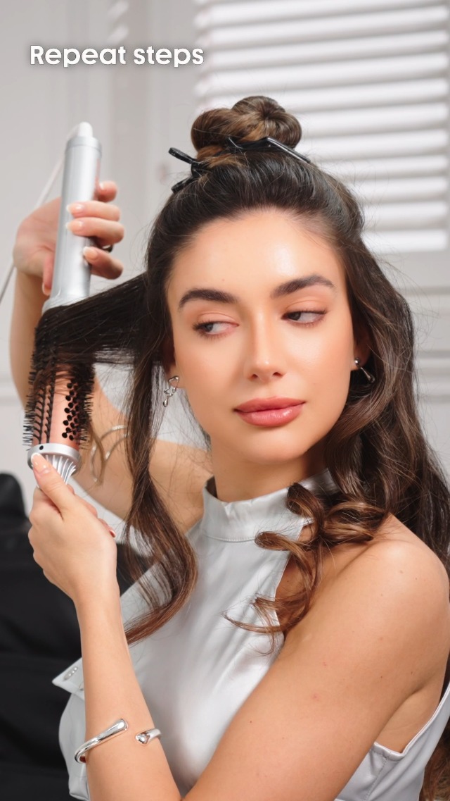 Amazon.com : SHEGLAM Hair It-Curl Thermal Blowout Brush 1.5 inch
