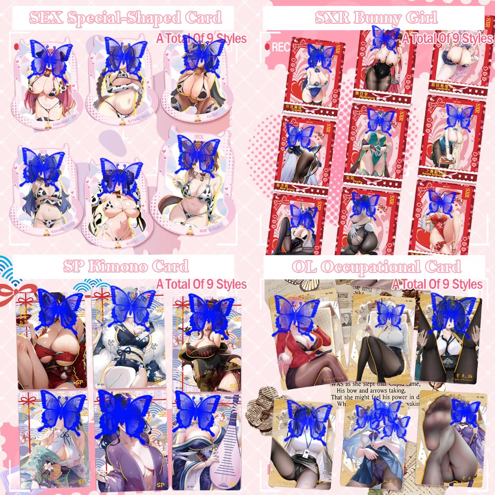 Anime-Senpai Goddess Haven 6 Series (1 scatola), set di carte premium – collezione Waifu Premium Card Set (NSZW 06)