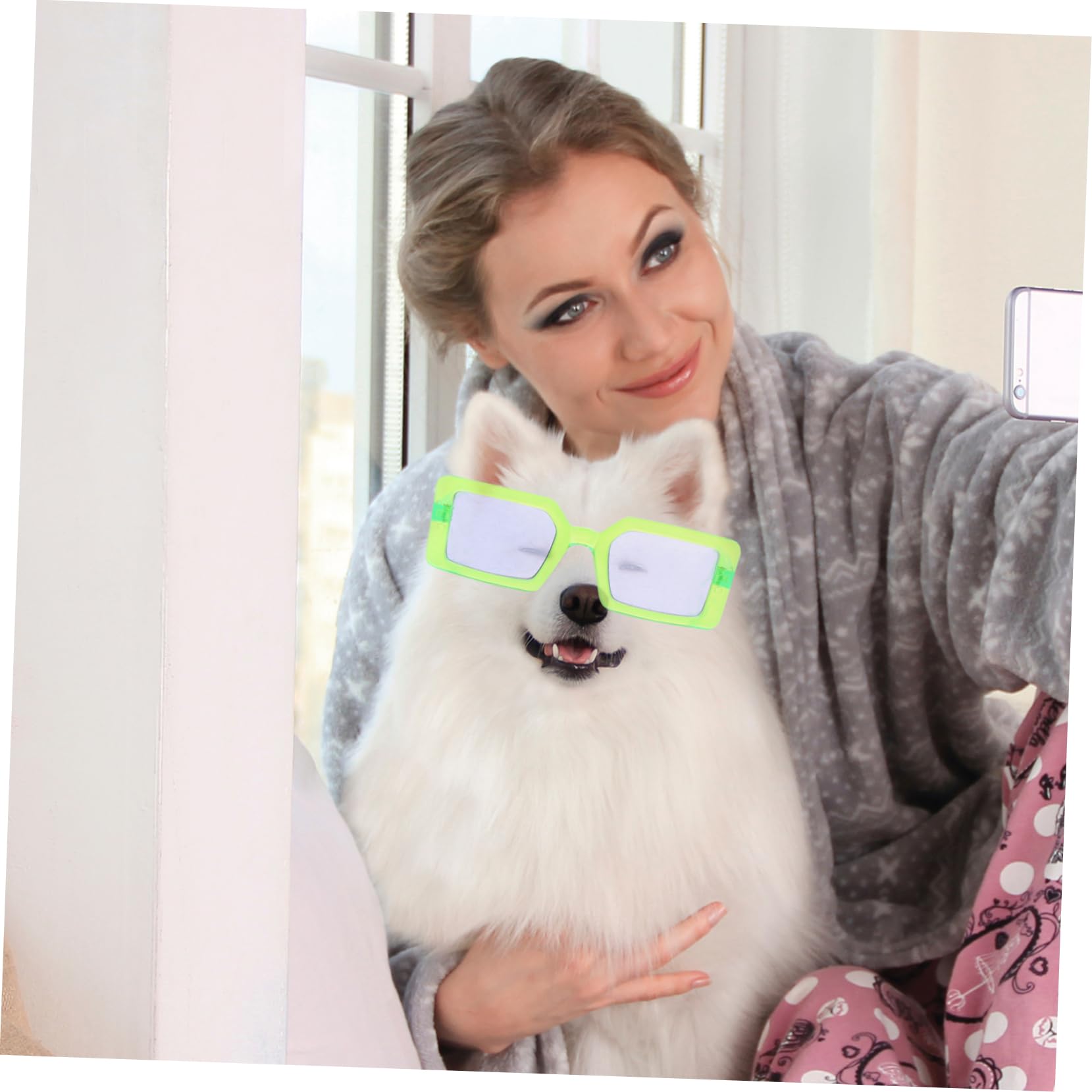 BESPORTBLE Dog Sunglasses Small Breed Pet Eyewear Decorative Glasses for Dogs Party Glasses