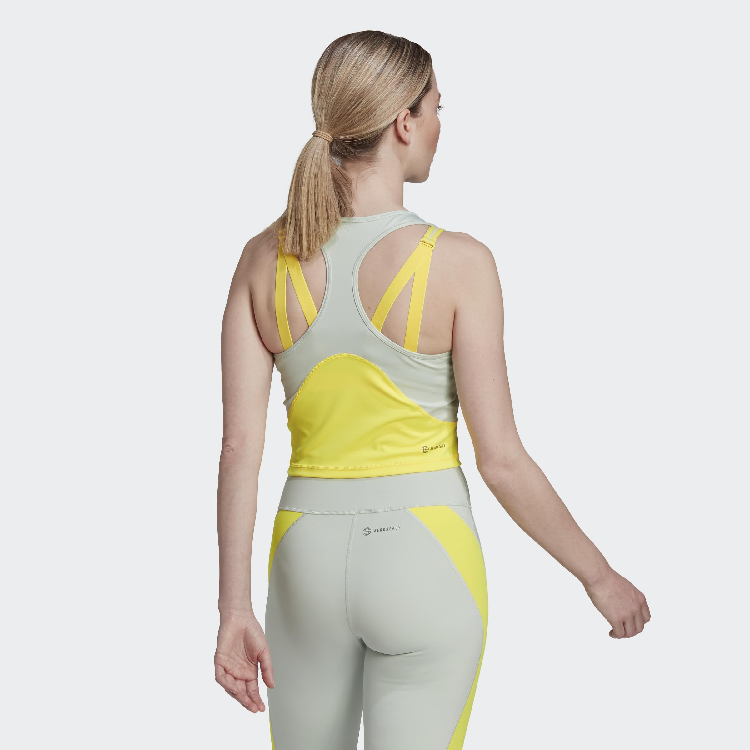 adidas Trn Hiit CRO Tk Top sin Mangas Mujer